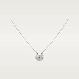 cartier amulette necklace diamond